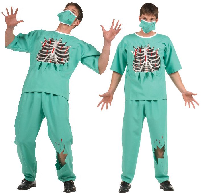 SCARY E.R. DOCTOR TEEN COSTUME