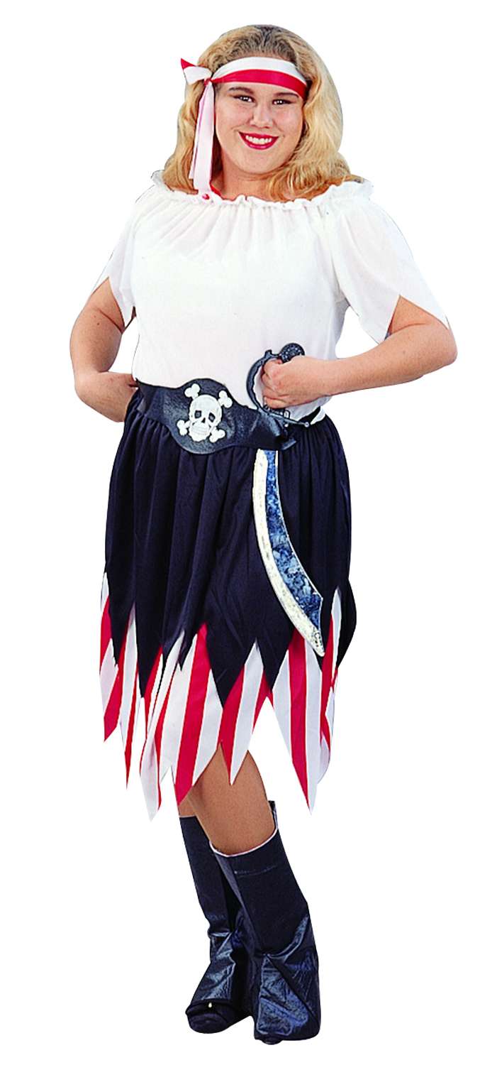 PIRATE WENCH COSTUME - PLUS SIZE