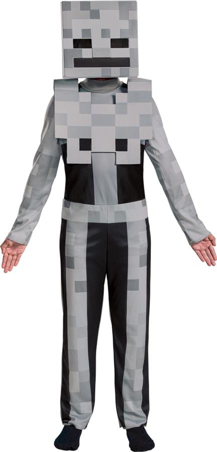 Boys Minecraft Skeleton Classic Costume
