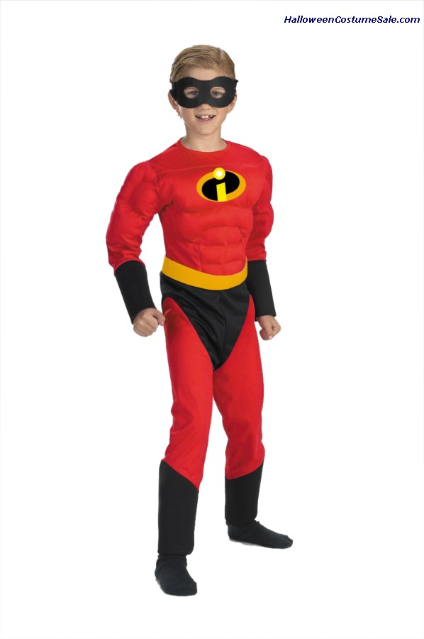 MR. INCREDIBLE CHILD MUSCLE COSTUME