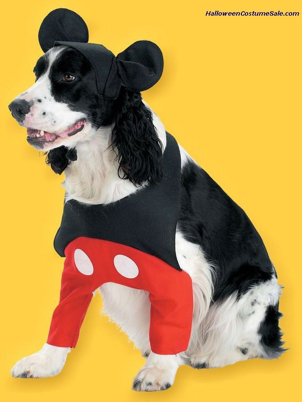 MICKEY MOUSE COSTUME FOR DOGS