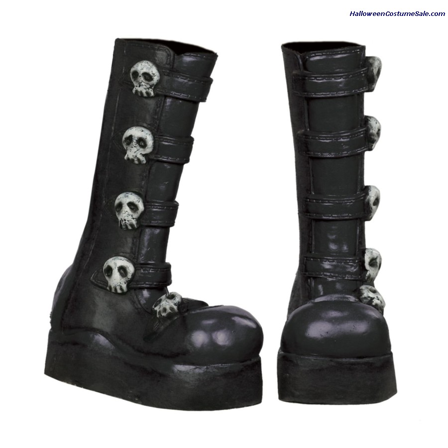 BOOT COVERS GOTHIC STRAP