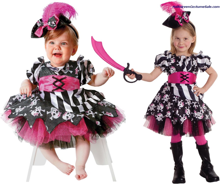 ABIGAIL THE PIRATE INFANT TODDLER COSTUME