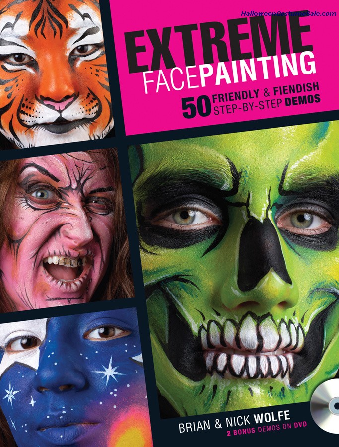 EXTREME FACE PAINTING DVD & BOOK