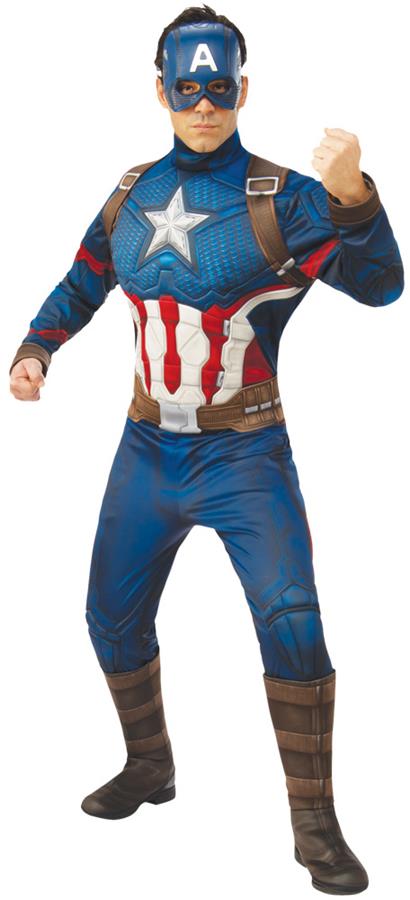 Mens Captain America Deluxe Costume