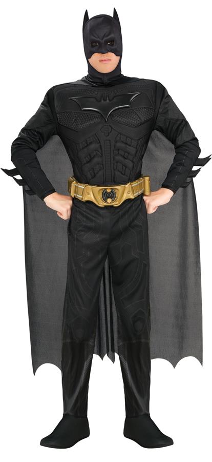 Mens Deluxe Batman Costume - Dark Knight Trilogy