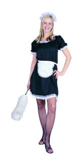 FRENCH MAID ADULT COSTUME