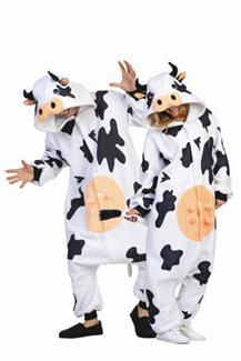 CASEY THE COW FUNSIE ADULT COSTUME
