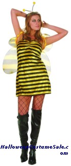 MS BUMBLE BEE ADULT COSTUME - PLUS SIZE