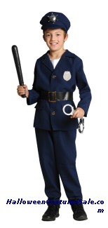 POLICEMAN CHILD COSTUME - 