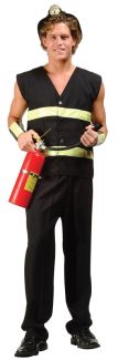 Fire Fighter ADULT Costume