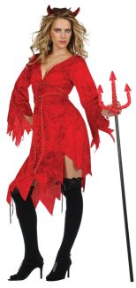 Devilish Devil Adult Costume - Plus Size