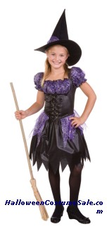 SPARKLE WITCH CHILD COSTUME