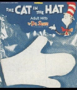CAT IN THE HAT MITTS (CHILD)
