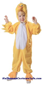 Duckling Child Plush Costume