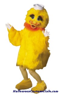 LUCKY DUCKY ADULT MASCOT COSTUME