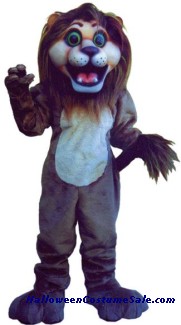ANDY THE LION ADULT MASCOT COSTUME