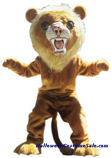 BIG CAT LION ADULT MASCOT COSTUME