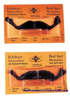 REAL HAIR MUSTACHE (FRENCH)