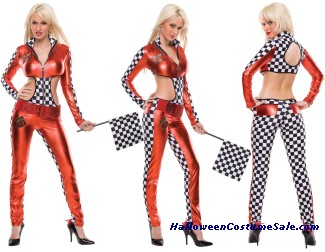 SEXY RACER ADULT COSTUME - VERY HOT!