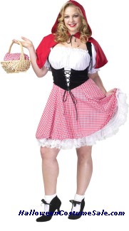 SEXY RED RIDING HOOD COSTUME