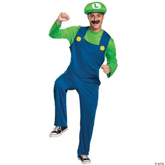 Mens Classic Luigi Costume