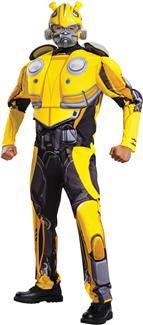 Mens Bumblebee Classic Muscle Costume - Transformers Movie