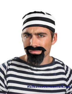 Prisoner Beard and Moustache
