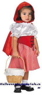 LITTLE RED RIDING HOOD INFANT COSTUME