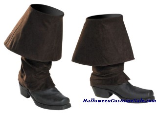 DISNEY JACK SPARROW PIRATE BOOT COVERS - CHILD SIZE