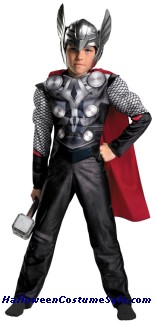 THOR MOVIE MUSCLE CHILD COSTUME