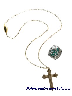 ANGELICA CROSS NECKLACE & RING
