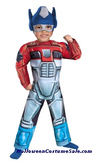 OPTIMUS PRIME RESCUE BOT MUSCLE TODDLER COSTUME