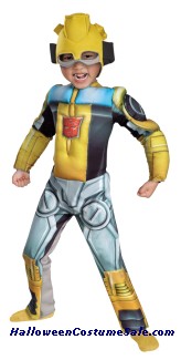 BUMBLEBEE RESCUE BOT MUSCLE TODDLER COSTUME