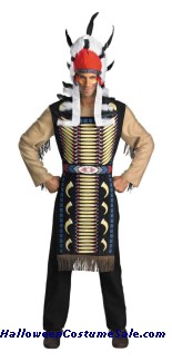 INDIAN WARRIOR CHIEF ADULT COSTUME