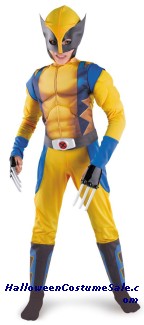 WOLVERINE CLASSIC MUSCLE CHILD COSTUME