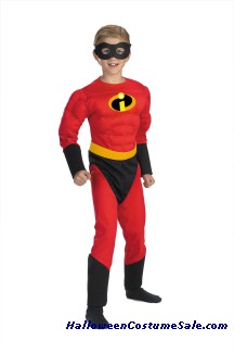 MR. INCREDIBLE CHILD MUSCLE COSTUME