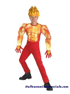 THE HUMAN TORCH MUSCLE COSTUME