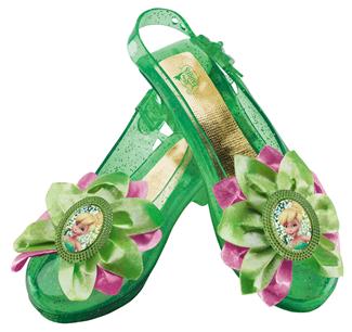 Girls Tinker Bell Sparkle Shoes