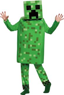Minecraft Creeper Deluxe Child Costume