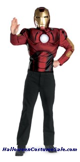 IRON MAN MOVIE MUSCLE ADULT COSTUME