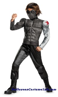 WINTER SOLDIER MUSCLE CHILD COSTUME