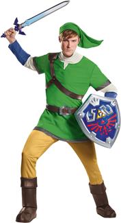 Mens Link Deluxe Costume - The Legend Of Zelda