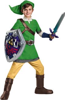 Boys Link Deluxe Costume - The Legend Of Zelda