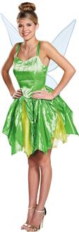 Womens Tinker Bell Prestige Costume