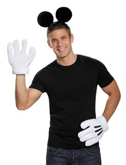 MICKEY MOUSE ADULT EARS GLOVES
