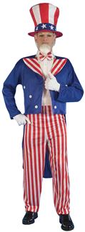 Mens Uncle Sam Costume