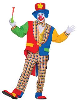 CLOWN ON THE TOWN ADULT COSTUME  