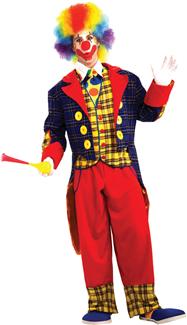 CHECKERS THE CLOWN ADULT COSTUME