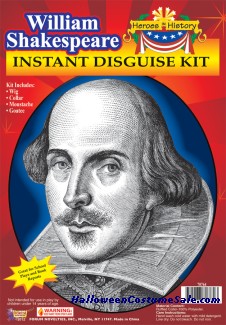 HEROES IN HISTORY WILLIAM SHAKESPEARE KIT